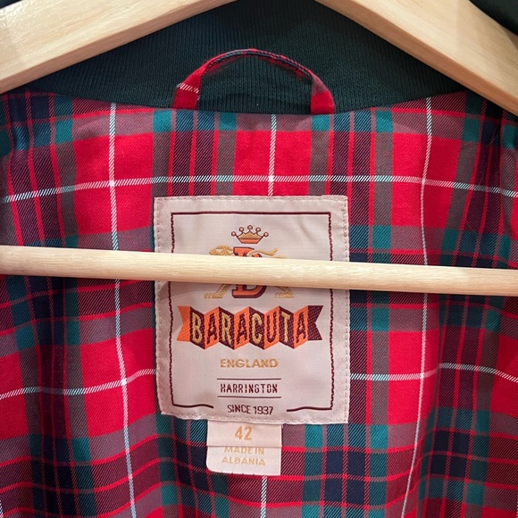 Baracuta G9 Corduroy Jacket/Coat- Dark Forest Green - Picture 7 of 9